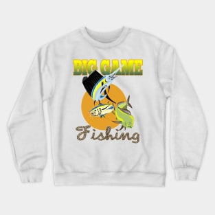 Big Game Fishing Crewneck Sweatshirt